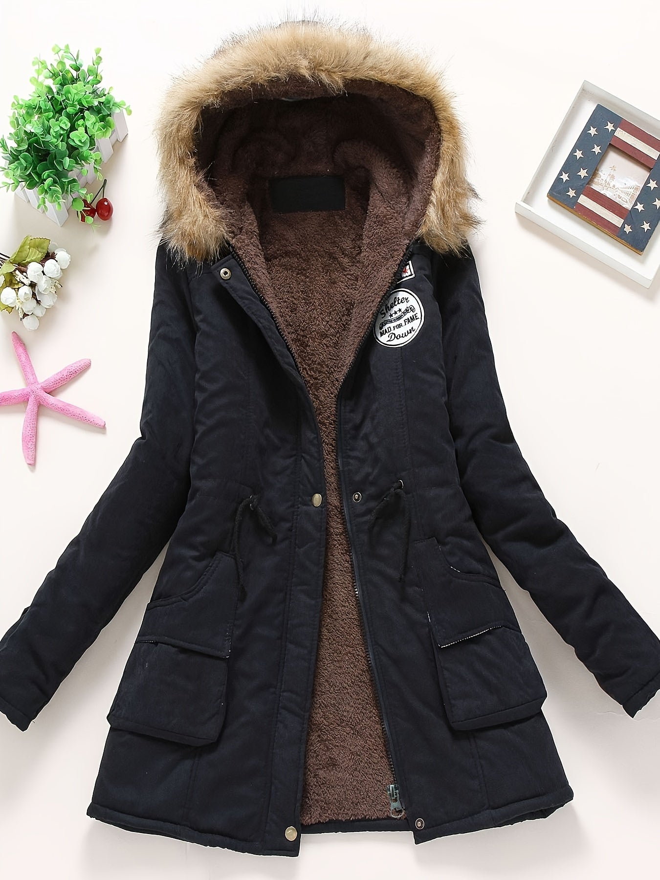 Fleece Parka Jacket for Women | Cold Weather Essential