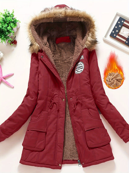 Fleece Parka Jacket for Women | Cold Weather Essential