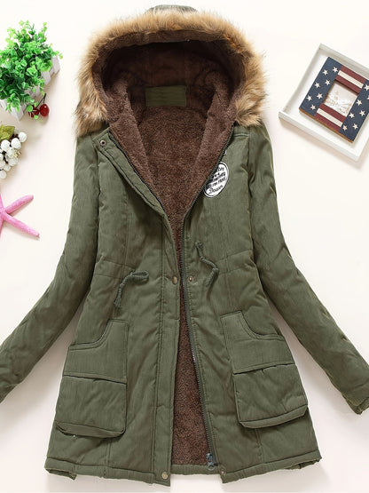 Fleece Parka Jacket for Women | Cold Weather Essential