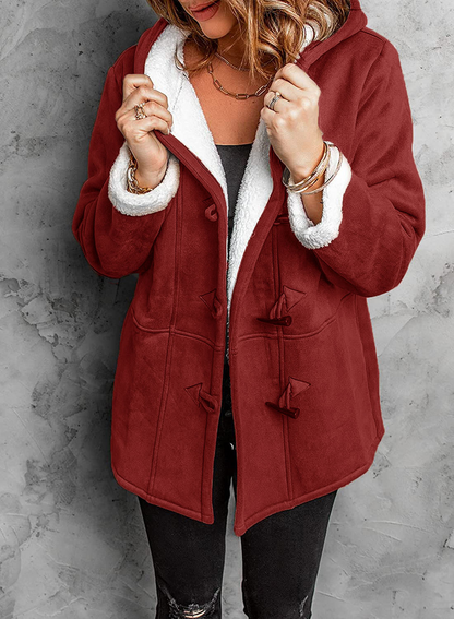 Suede Winter Coat | Cosy Everyday Essential