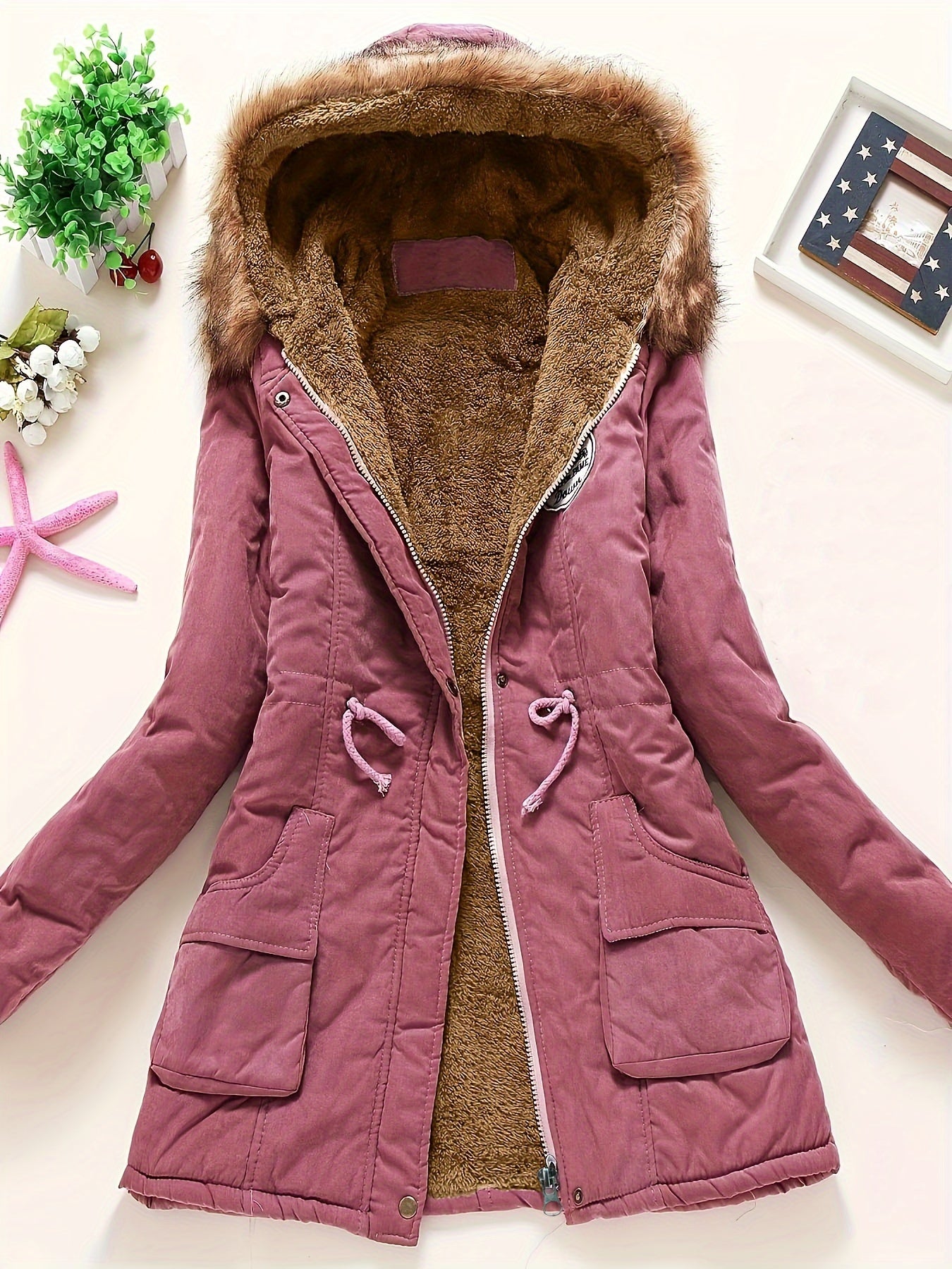 Fleece Parka Jacket for Women | Cold Weather Essential