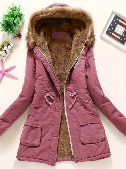Fleece Parka Jacket for Women | Cold Weather Essential