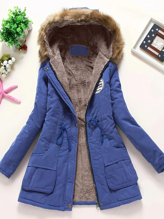 Fleece Parka Jacket for Women | Cold Weather Essential