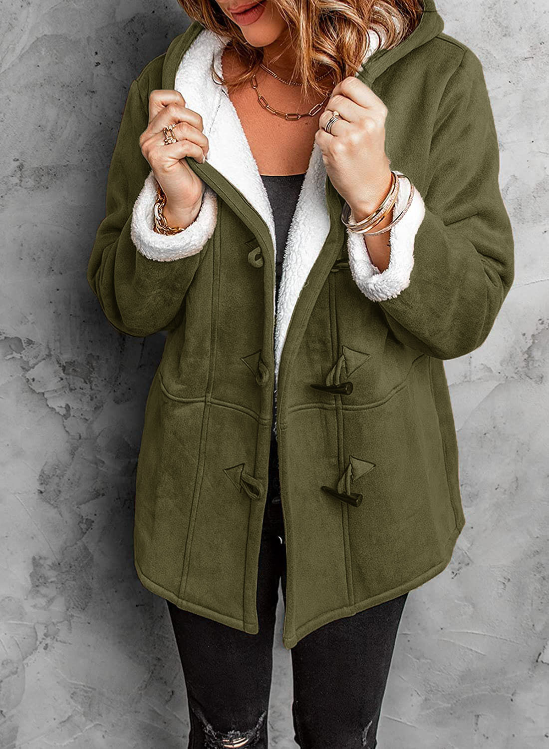 Suede Winter Coat | Cosy Everyday Essential