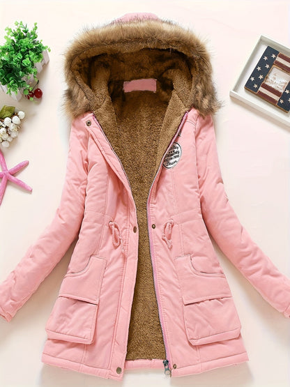 Fleece Parka Jacket for Women | Cold Weather Essential