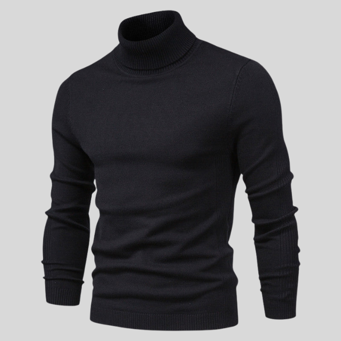 Andy - Classic Turtleneck Sweater for Men