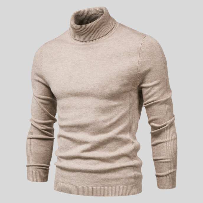 Andy - Classic Turtleneck Sweater for Men
