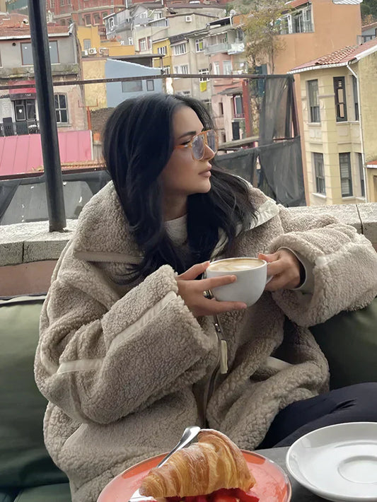 Fleece Zip Jacket | Ultimate Comfort with Alpaca Wool