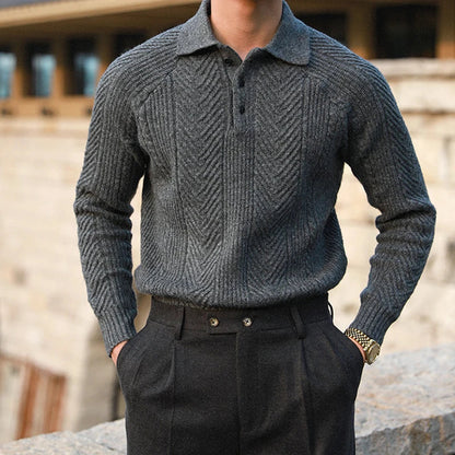 Kevin - Polo Sweater for Men