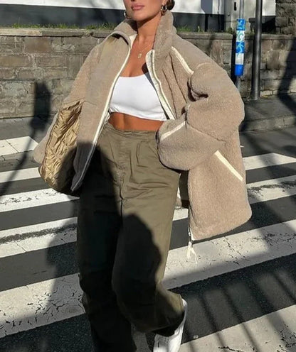 Women's Fleece Jacket | Natural Warmth & Cosy Style