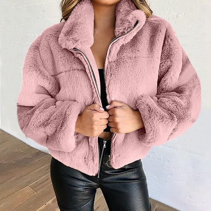 Faux Fur Jacket | Winter Chic
