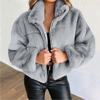 Faux Fur Jacket | Winter Chic