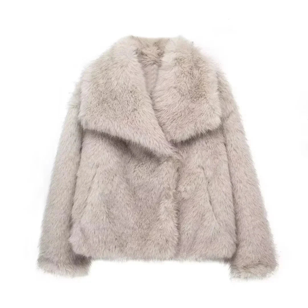 Women's Faux Fur Jacket | Winter Chic & Cosy Comfort