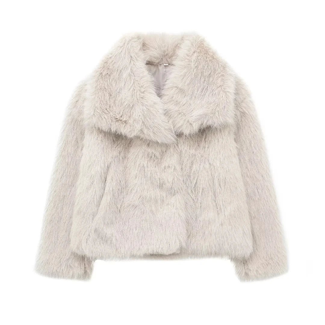 Women's Faux Fur Jacket | Winter Chic & Cosy Comfort