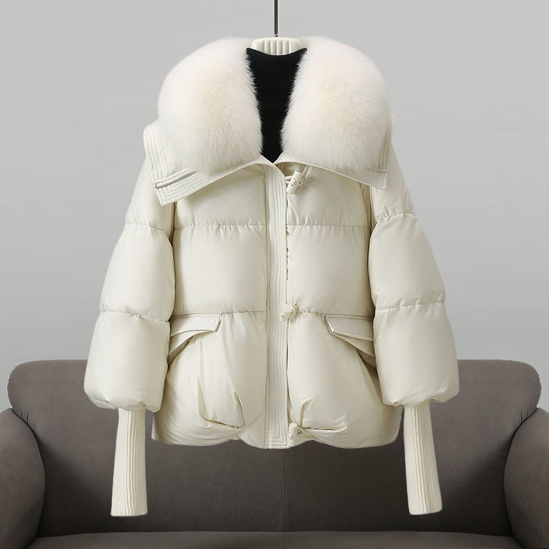 Short Puffer Jacket for Women | Winter Elegance