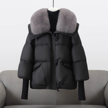 Short Puffer Jacket for Women | Winter Elegance