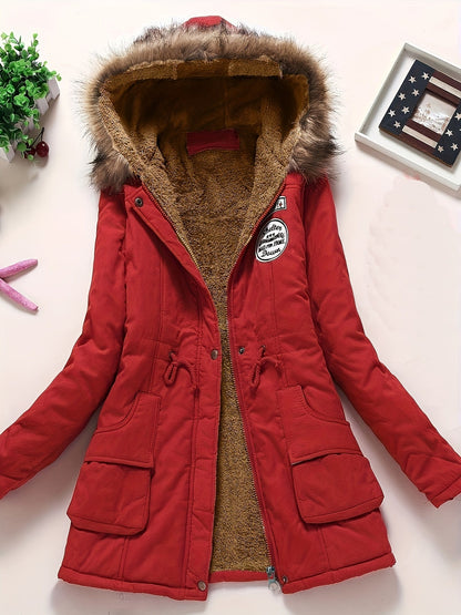 Fleece Parka Jacket for Women | Cold Weather Essential