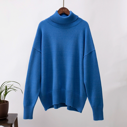 Roll Neck Knit Jumper | Warmth and simplicity combined
