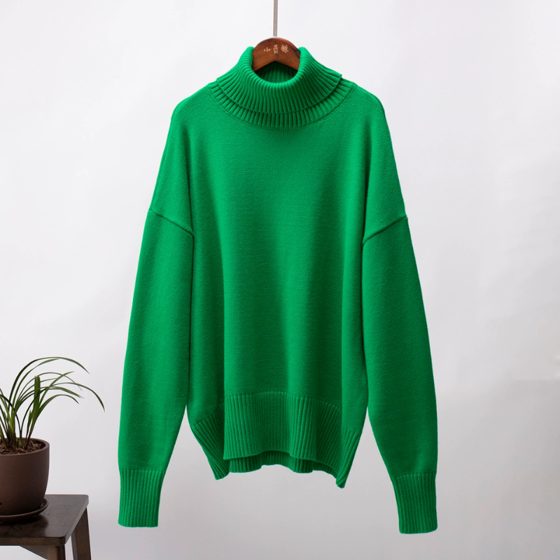 Roll Neck Knit Jumper | Warmth and simplicity combined
