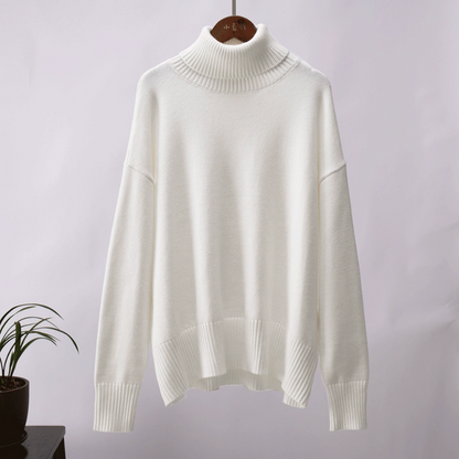 Roll Neck Knit Jumper | Warmth and simplicity combined